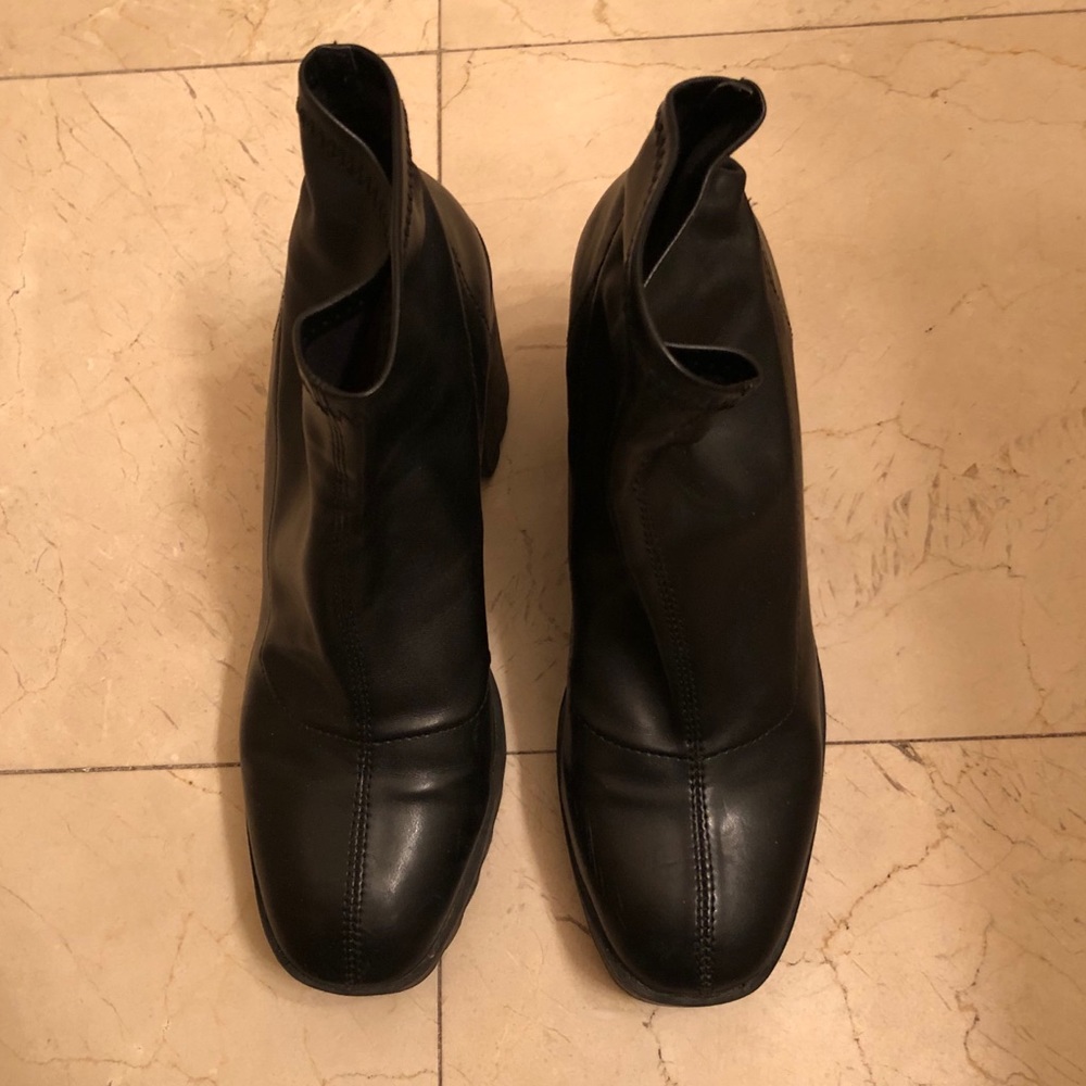 Zara black boots